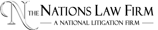 nations law firm logo graphic with text